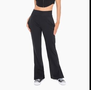 Graphene-Blend Wide Leg Active Pants